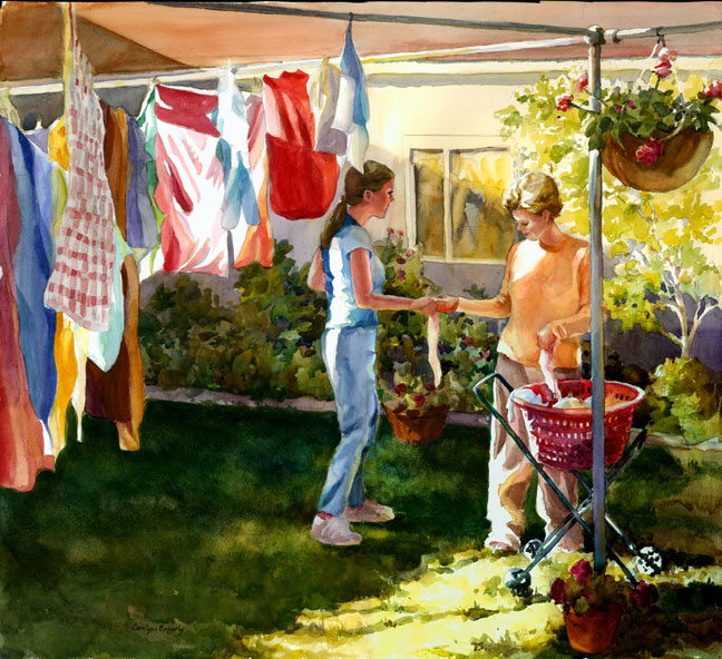 "Hanging the Laundry"