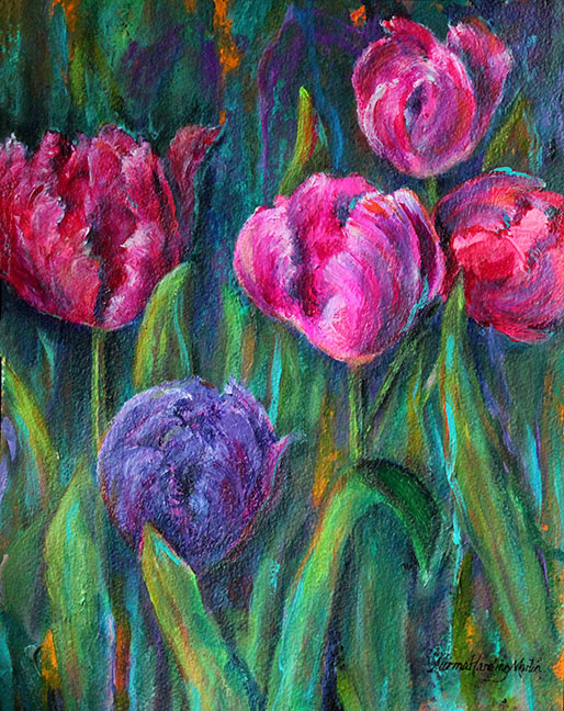 "Frenzy Tulips"