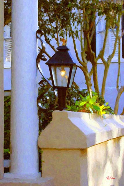 Charleston Gas Lamp