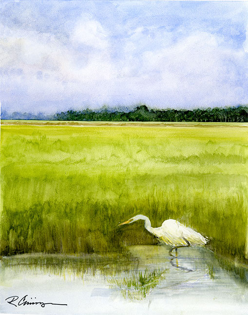 "Lowcountry Egret"