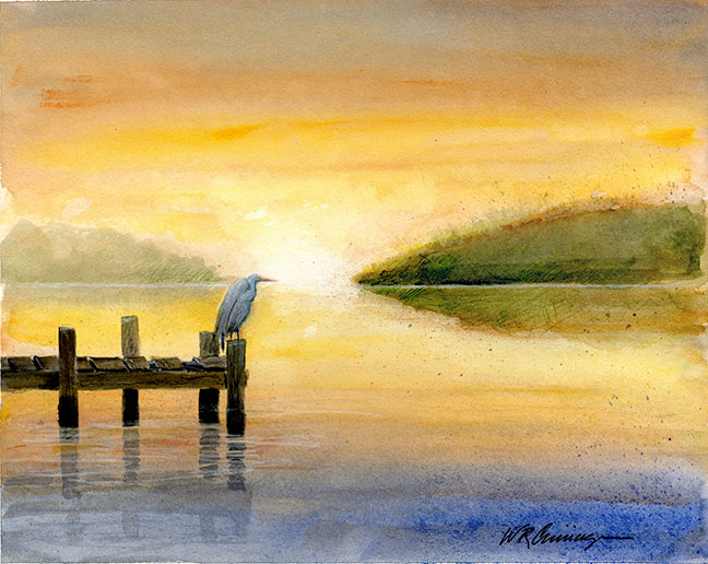 "Sunset Dock"